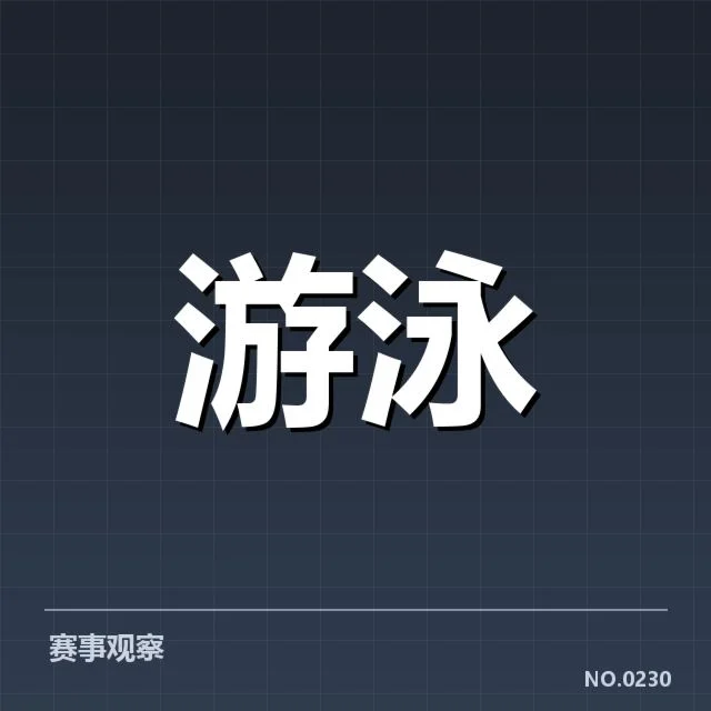 孙杨参赛项目与赛程安排